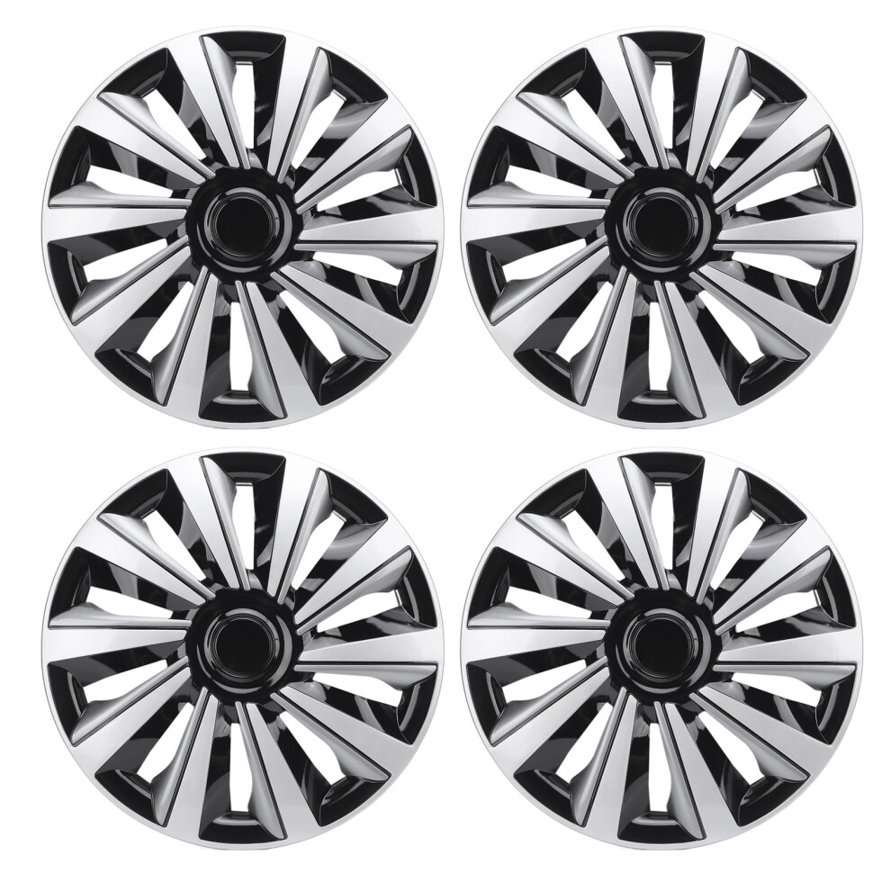4Pcs 14In Car Hub Cap Sporty Appearance Scratch 8320539293776
