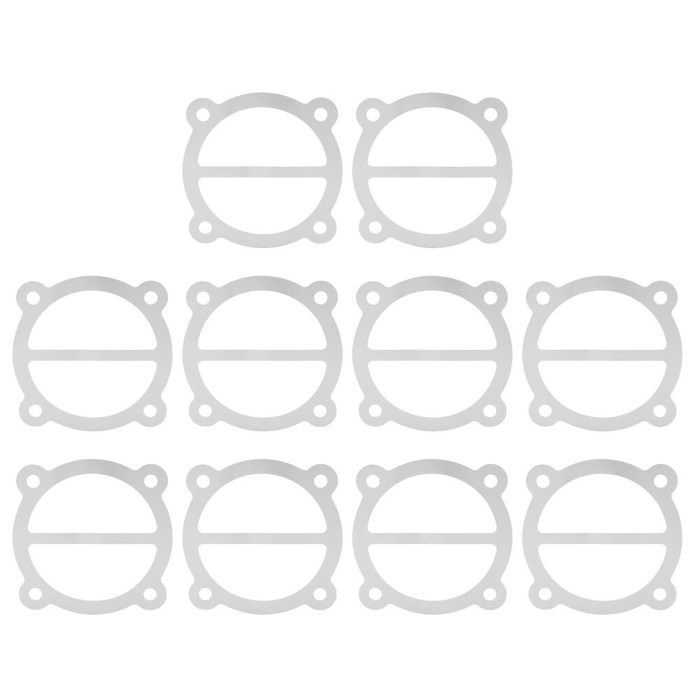 10Pcs Air Compressor Aluminum Gasket Sealing Plate