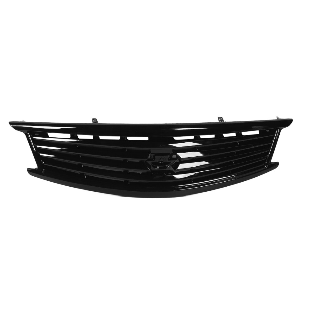 Gloss Front Bumper Grille Grills For G37 Black 8320539294513