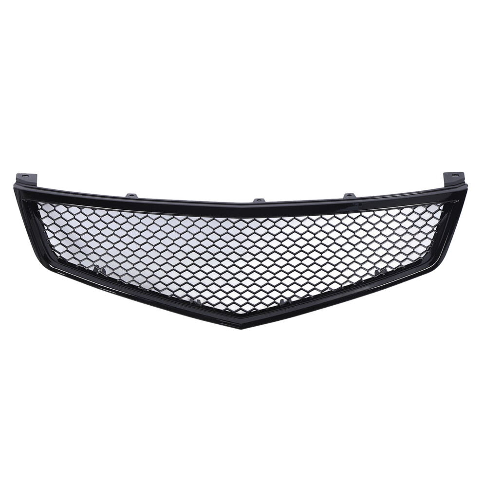 Gloss Mesh Front Bumper Grille Grills Black 8320539294575