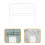 300pcs Adhesive Hanging Tabs Plastic Display Tags with Slot Hole 9