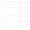 300pcs Adhesive Hanging Tabs Plastic Display Tags with Slot Hole 1