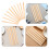 10pcs Wooden Rolling Pin Strips for Polymer Clay Thickness Guide 10
