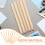 10pcs Wooden Rolling Pin Strips for Polymer Clay Thickness Guide 8
