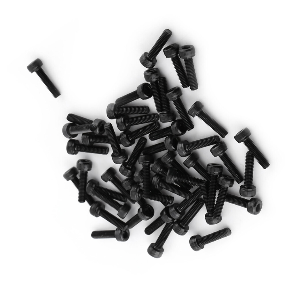 M3 Hex Socket Cap Head Screw Bolt Set Black