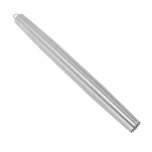 Rodillo para hielo picado 304SS 34,7 cm 186 g plateado