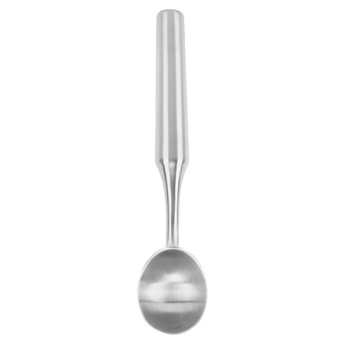 304 Stainless Steel Ice Cream Scoop with Long Handle, Silver