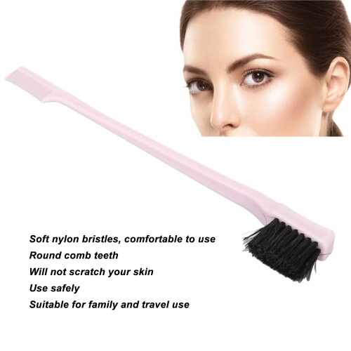 20Pcs Eyebrow Brush Comb Set, 2 Head ABS/Nylon Makeup Tools 2