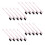 20Pcs Eyebrow Brush Comb Set, 2 Head ABS/Nylon Makeup Tools 1