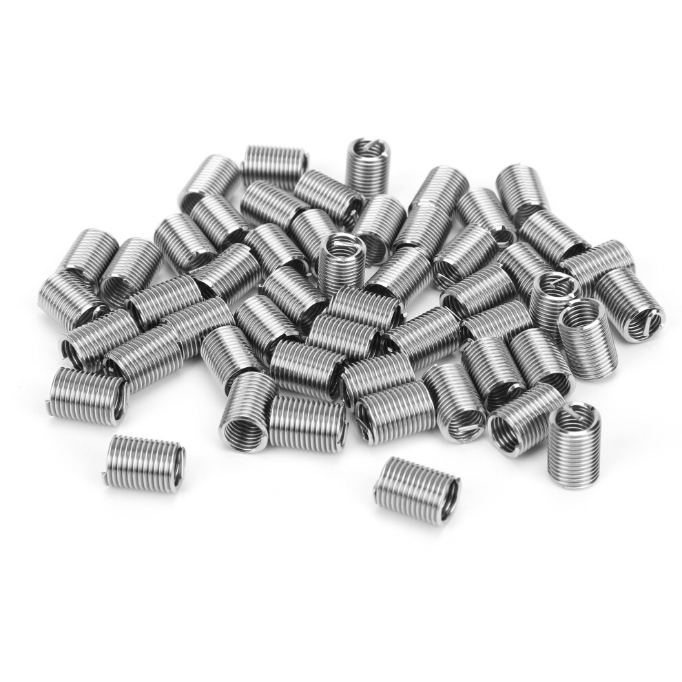 50Pcs Thread Repair Inserts Steel Wire Protection