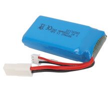 7.4V 1500mAh Lithium Polymer Battery for RC Boat with Overcharge Protection
