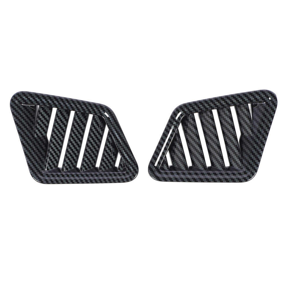 1 Pair Front Ac Vent Outlet Frame Cover Carbon 8320539295350