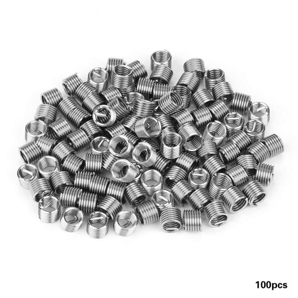 100pcs M5 Stainless Steel SS304 Coiled Wire
