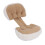 Adjustable Pregnancy U-Shape Maternity Pillow - Soft, Breathable, Khaki 8