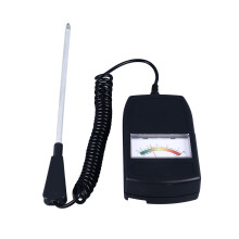 Soil Tester PH Meter Pointer — pH Range 2.5-9, ABS & Metal, Black