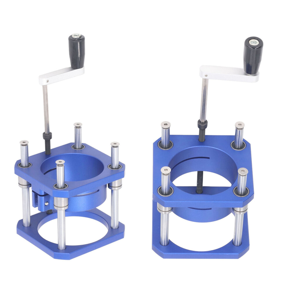 Router Lift Base Kit For 64Â65Mm Diameter Aluminum Alloy Adjustable 0Â54Mm 8031349487452