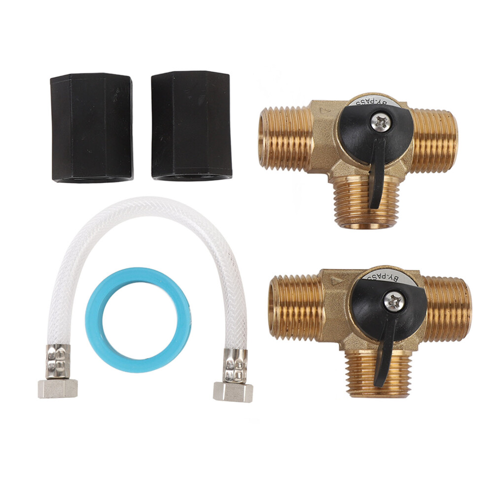 Rv Water Heater Bypass Kit Strong Structure Brass 8320539296777