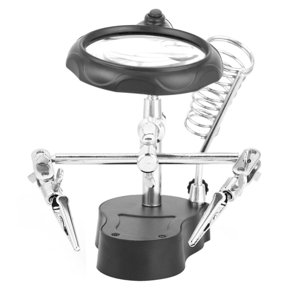 Helping Hand Repair Stand Magnifying Glass