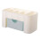 Multi-Functional Light Blue Plastic Desktop Drawer Organizer 21x10x10cm 13