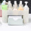 Multi-Functional Light Blue Plastic Desktop Drawer Organizer 21x10x10cm 8