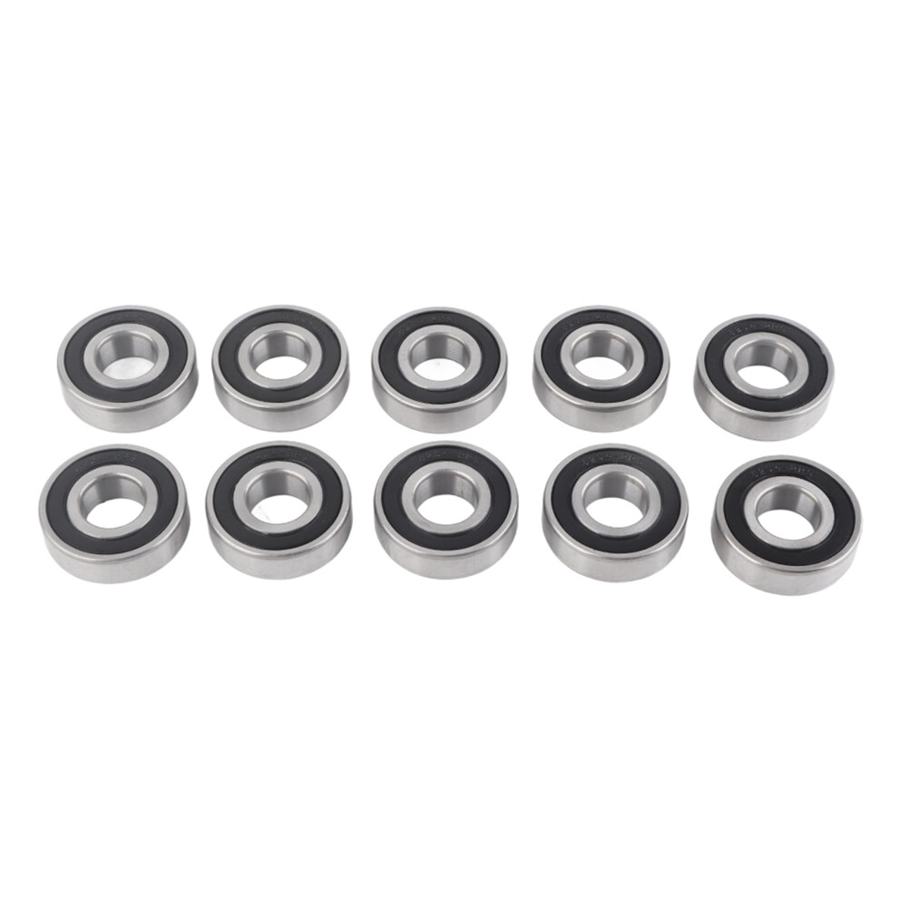 10Pcs 6204‑2Rs High Speed Double Sided Seal Deep Light
