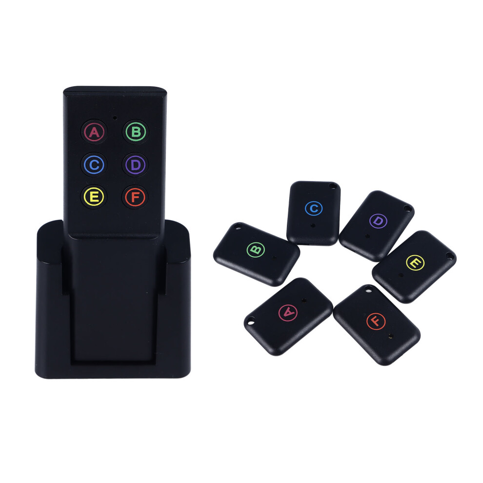Wireless Key Finder 6 Receivers 433.92Mhz, 15-30M Range, High Volume 4981349490751
