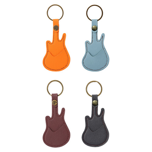 Portables Guitar Pick Holder Clip Convenient Durability-Black 1