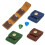 Guitar Pick Storage Pouches PU Leather Guitar Pick Holder-Black 3