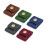 Guitar Pick Storage Pouches PU Leather Guitar Pick Holder-Black 2