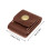 Guitar Pick Storage Pouches PU Leather Guitar Pick Holder-Black 5
