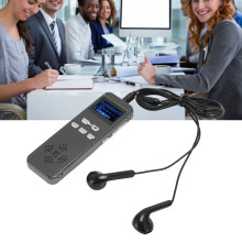 Digital Voice Recorder 16G Dual-Mikrofon Stereo Rauschunterdrückung MP3 MP4