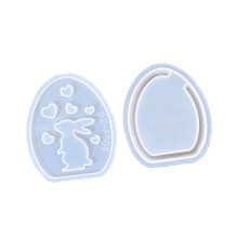 Hollowed Bunnies Silicone Candle Holder Molds Temperature-3
