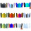 Football Helmets Eye Shield Clear Scratch-colorful blue 4