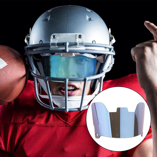 Football Helmets Eye Shield Clear Scratch-colorful blue 2