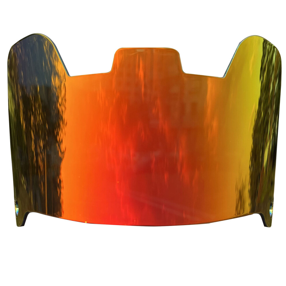 Multicolored Football Helmets Visors For Youth Eye-Golden Red 7751000116743