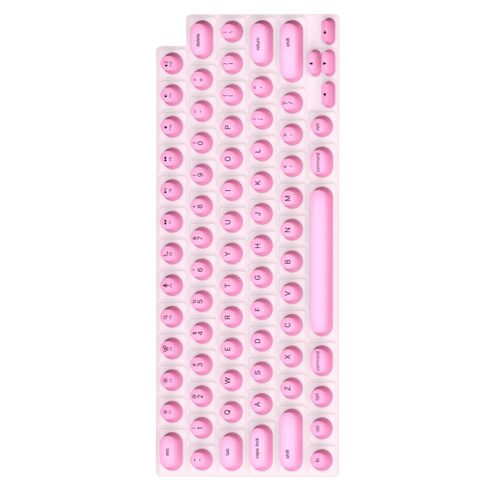 Enhanceds Typing Experience Keyboards Cover For Long Nails- Pink 7751000116774