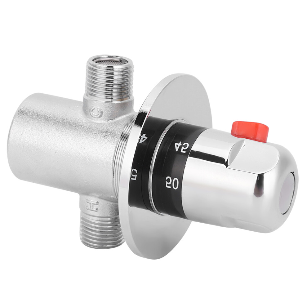 Thermostatic Mixing Valve G1/2 For Solar Water Heaters Metal Hot Water Control 9381349492475