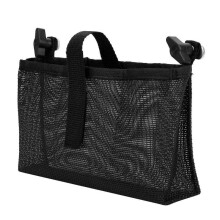 (Black) Light Weight Boats Hanging Mesh Pouch Nylon Marine Boats Mesh Bag Yacht Canoes Accessories Storage Mesh Pouches Easy Carry  Red