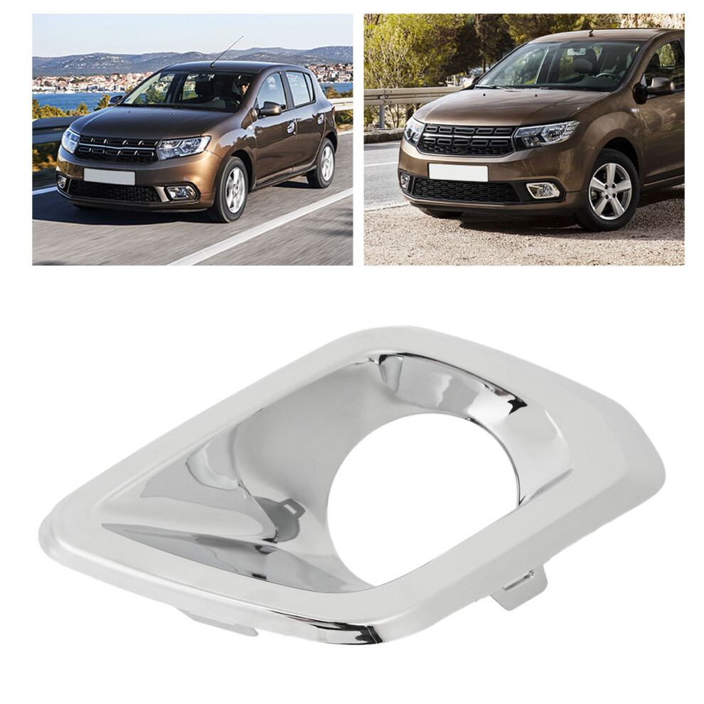 Chrome Fog Cover Trim For Dacia Sandero Mk2 2017-2020 Left Side Light 6911349493276