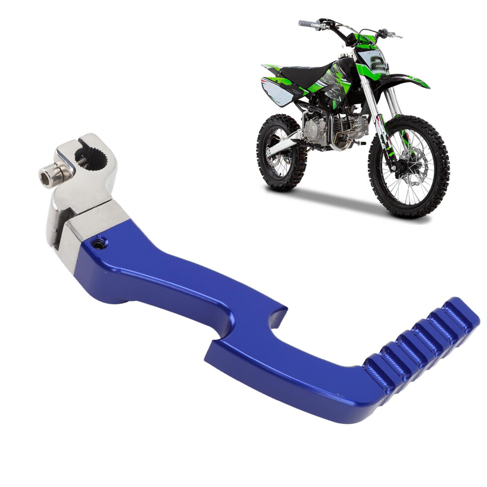 Cnc Aluminum Kick Start Lever For 50Cc-125Cc Pit Dirt Bike Blue 7631349493883