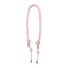 (Pink style) Stylish Replacement Belt Braided Rope Shoulder Strap 60cm-120cm Bag Strap Easy to Use Armpit Bag Replacement Strap Yellow