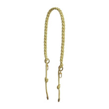 (gold) Stylish Replacement Belt Braided Rope Shoulder Strap 60cm-120cm Bag Strap Easy to Use Armpit Bag Replacement Strap Yellow