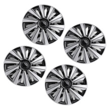 4Pcs 15in Hubcap Wheel Cover Sporty Look