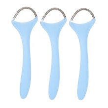 3 pièces Épilateur à ressort pour le visage, acier inoxydable
