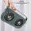 Portable 20W Solar Fan Dual Exhaust 5V 17
