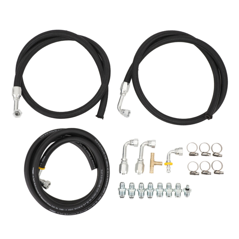 Steering Hose Hookup Kit With Fittings Hahk R 8320539299907