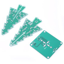 LED Stereo Weihnachtsbaum DIY Elektronikschaltungskit 3 Farben Feiertagsdekoration