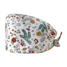(12085) Unisex Medicals Scrub Hat Portable Patterned Nurse Hat Multipurpose Medicals Hat for Nurses and Doctors 12091