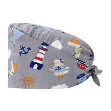 (12082) Unisex Medicals Scrub Hat Portable Patterned Nurse Hat Multipurpose Medicals Hat for Nurses and Doctors 12091
