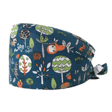 (12095) Unisex Medicals Scrub Hat Portable Patterned Nurse Hat Multipurpose Medicals Hat for Nurses and Doctors 12091